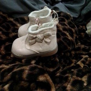 H&M pink baby girl boots